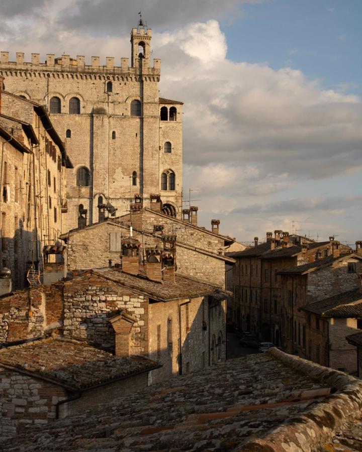 Ferienwohnung Casa Armanni - La Tua Casa Di Pietra Gubbio Exterior foto