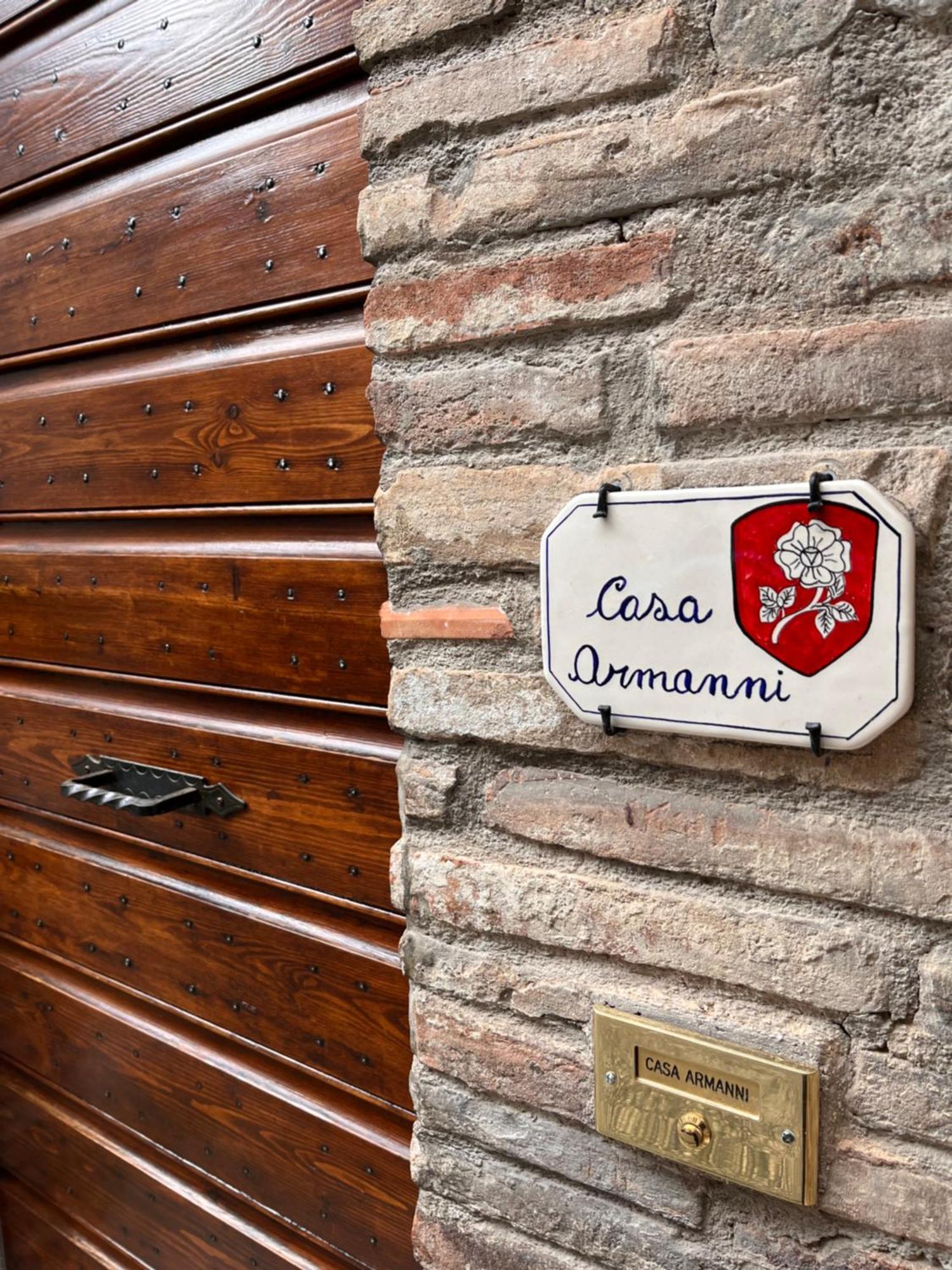Ferienwohnung Casa Armanni - La Tua Casa Di Pietra Gubbio Exterior foto